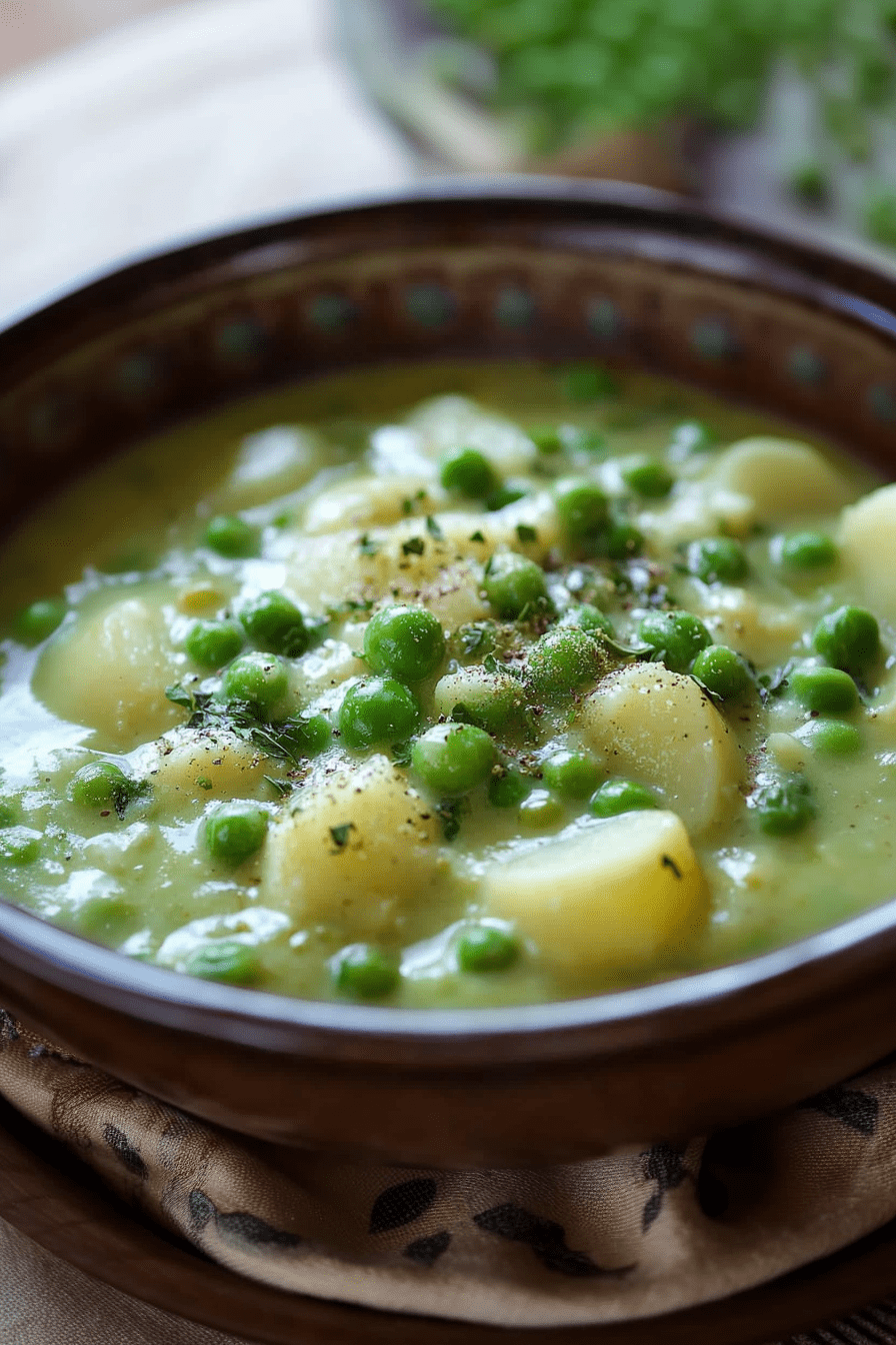 Grandma's Creamed Potatoes & Peas: A Timeless Side Dish