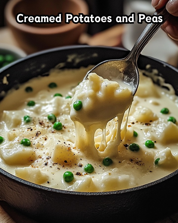 How to Make Velvety Creamed Potatoes & Peas: Easy Recipe